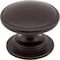 Jeffrey Alexander 1-1/4" Diameter Dark Bronze Durham Cabinet Knob 3980-ORB - alternate 1